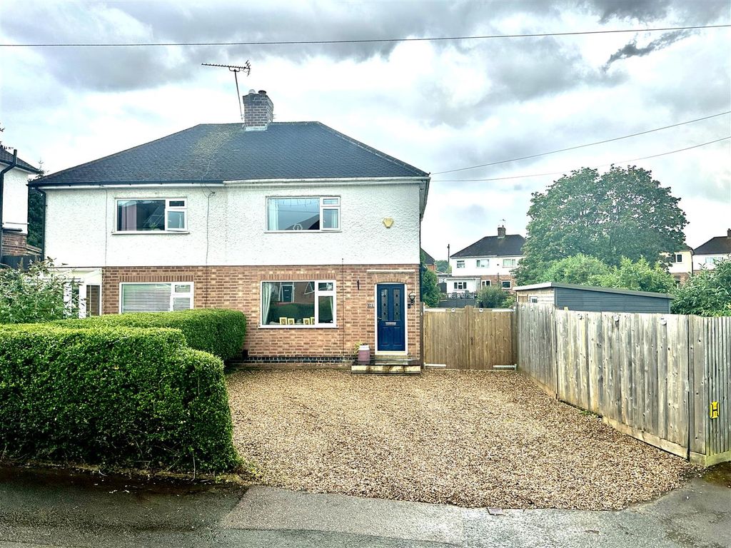 3 bed semi-detached house for sale in Manor Gardens, Glenfield, Leicester LE3, £280,000