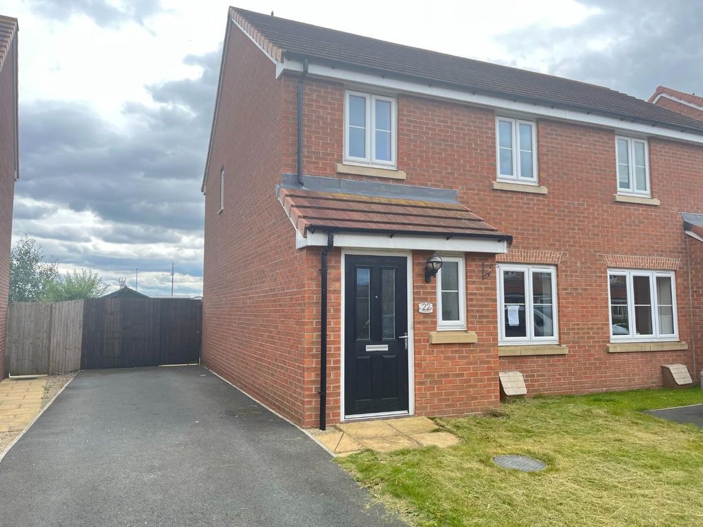 3 bed semi-detached house for sale in Poppy Drive, Sowerby, Thirsk YO7, £239,950