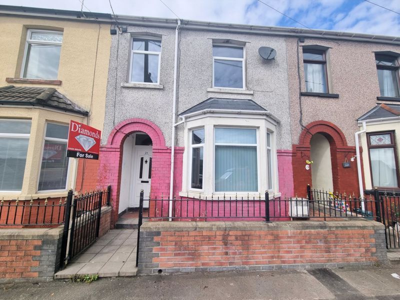 3 bed terraced house for sale in Graig Terrace, Senghenydd, Caerphilly CF83, £120,000