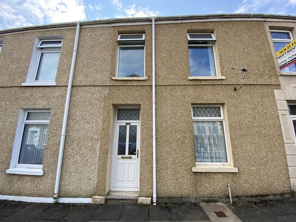 3 bed terraced house for sale in Ralph Terrace, Llanelli SA15, £92,500