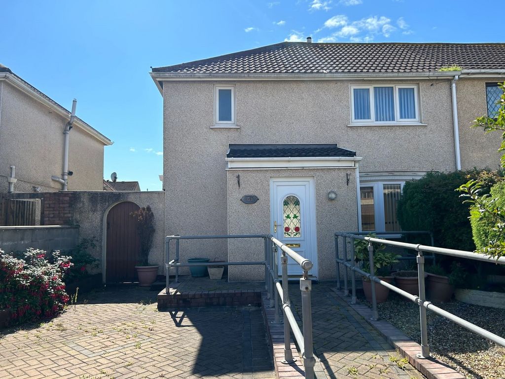 3 bed semi-detached house for sale in Chrome Avenue, Port Talbot, Neath Port Talbot. SA12, £157,000