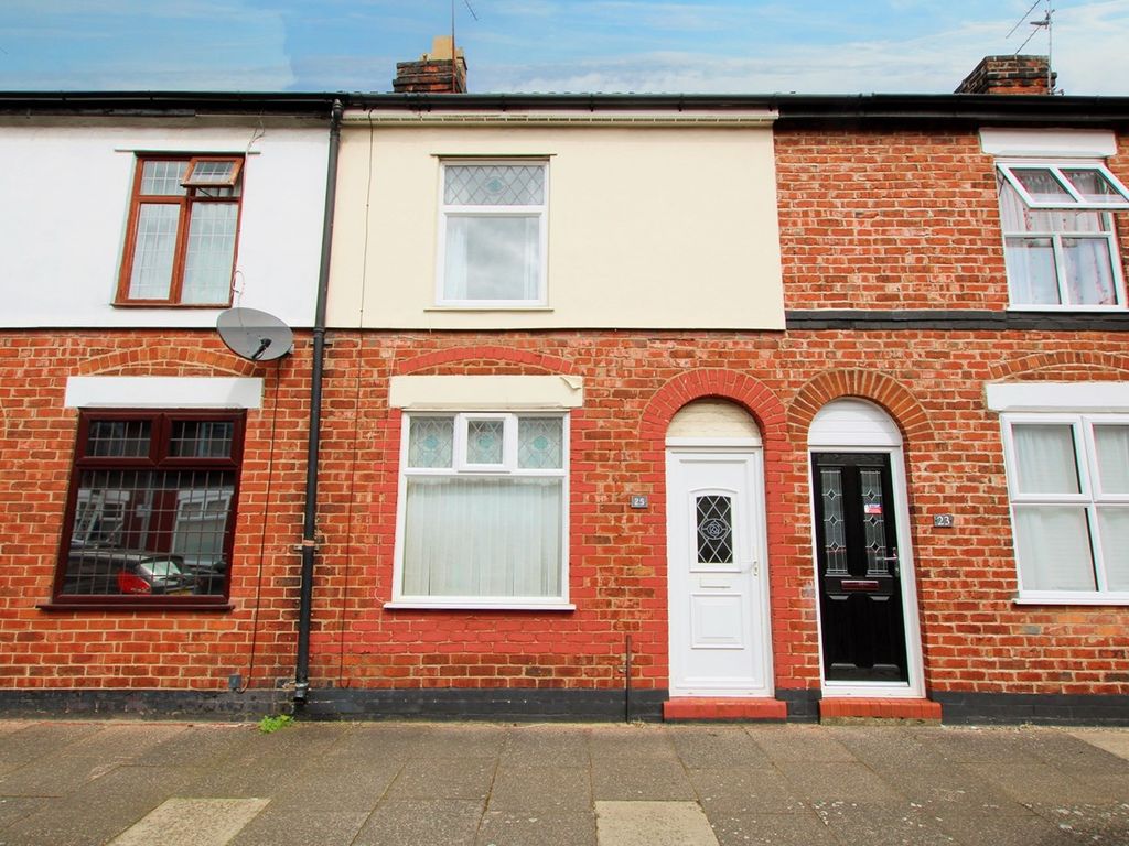 2 bed terraced house for sale in Dickenson Street, Warrington WA2, £125,000