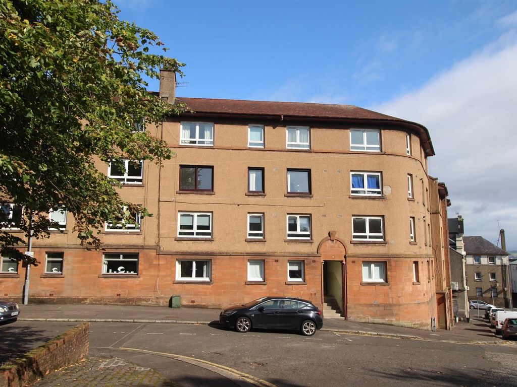 3 bed flat for sale in Ann Street, Greenock PA15, £48,000