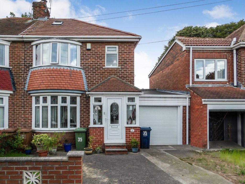 3 bed semi-detached house for sale in Dykelands Road, Seaburn, Sunderland SR6, £250,000