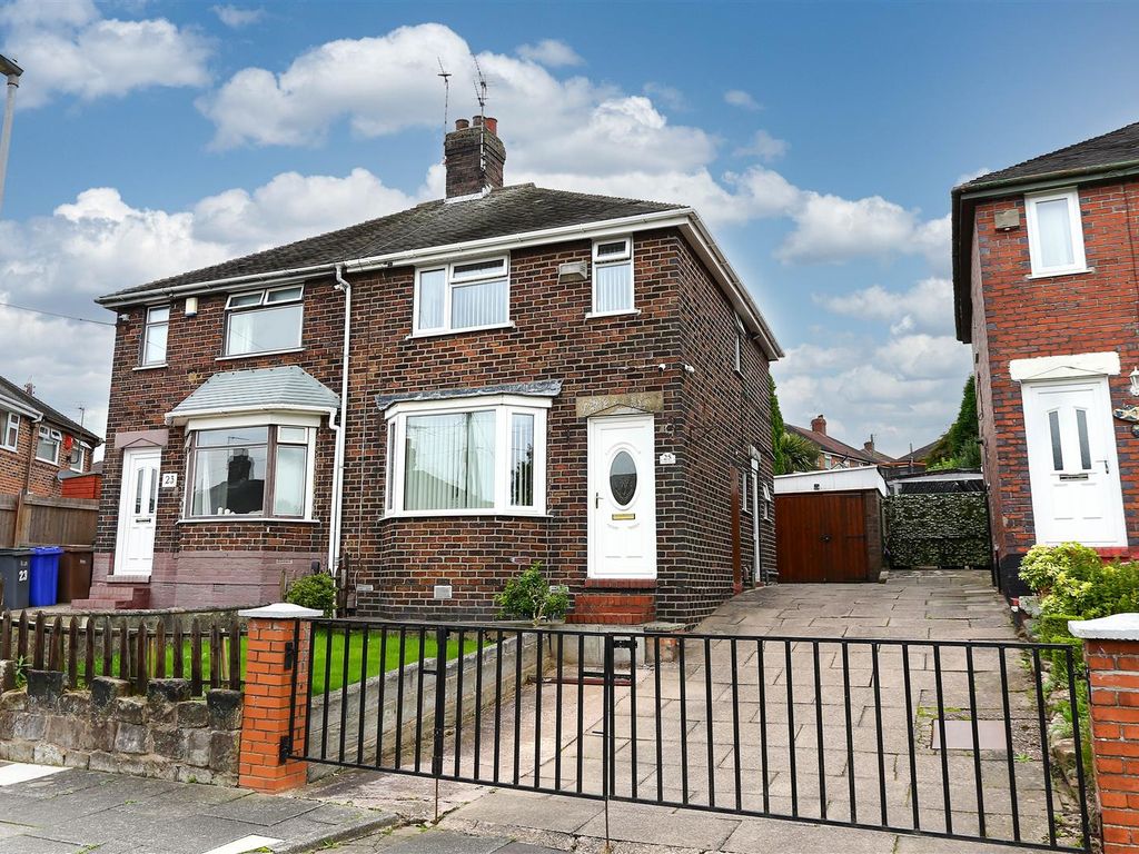2 bed semi-detached house for sale in Colley Road, Tunstall, Stoke-On-Trent ST6, £120,000