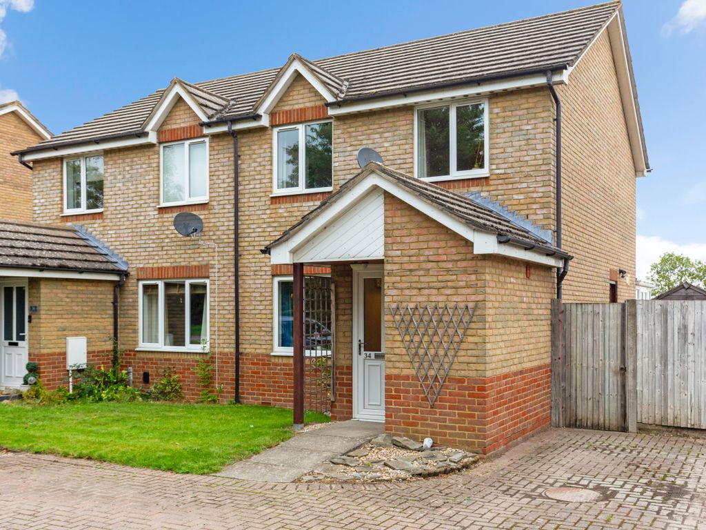 3 bed semi-detached house for sale in High Street, Great Eversden, Cambridge CB23, £200,000