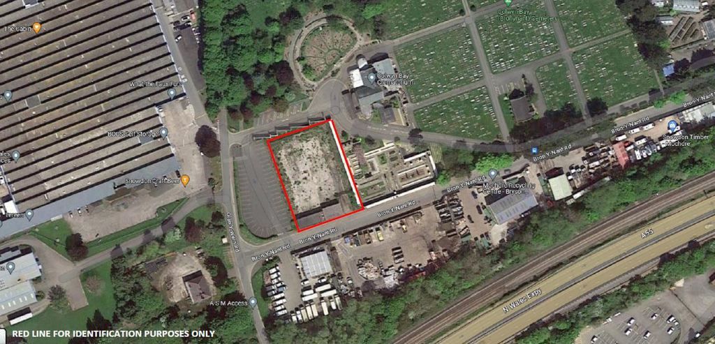 Land for sale in Former Scottish Power, Bron Y Nant Road, Mochdre, Colwyn Bay, Conwy LL28, £195,000