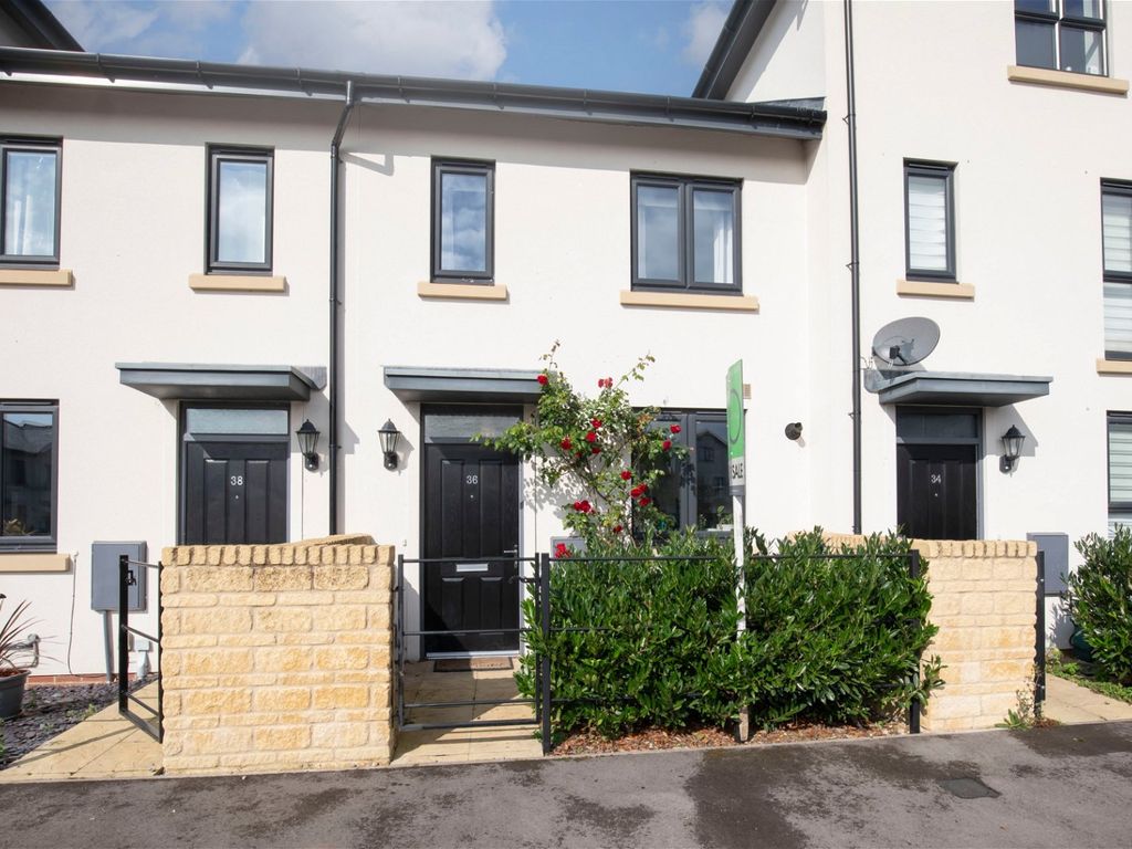 2 bed terraced house for sale in Broad Acre Road, Cheltenham, Gloucestershire GL52, £120,000