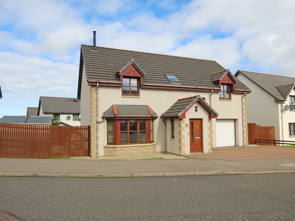 4 bed detached house for sale in 42 Ewing Crescent, Buckie AB56, £290,000