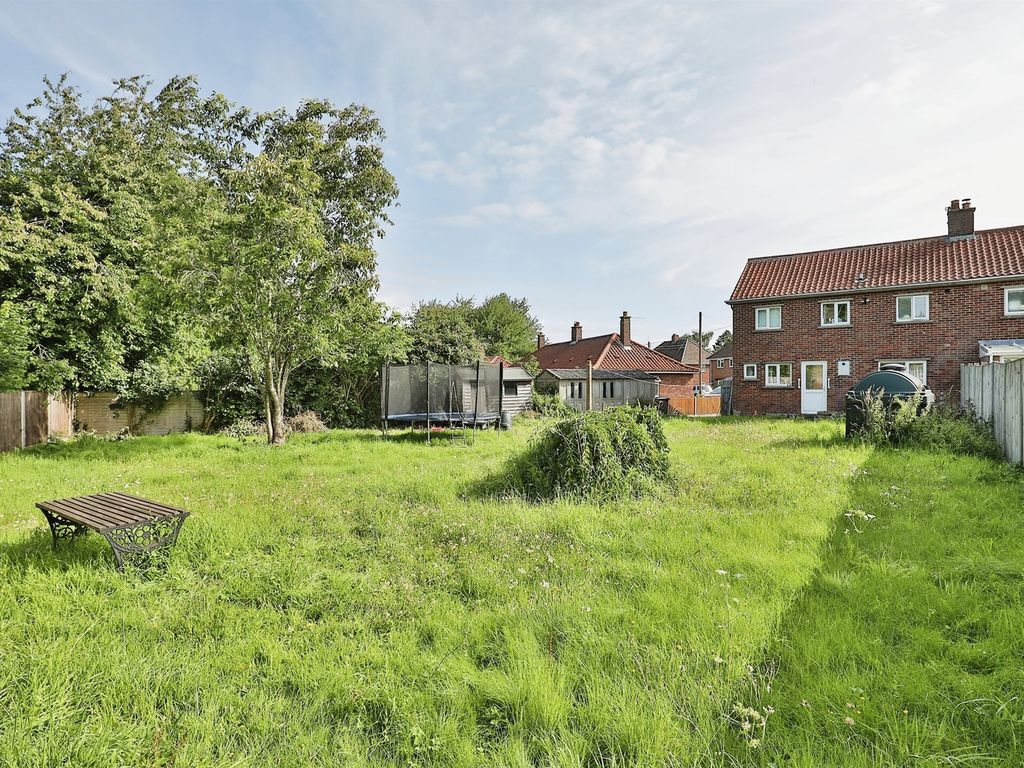 3 bed semi-detached house for sale in Church Avenue, Little Ellingham, Attleborough NR17, £240,000