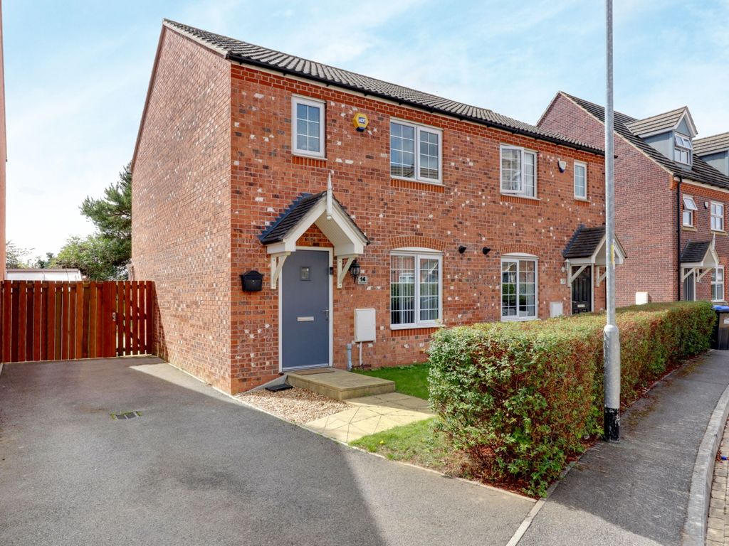 3 bed semi-detached house for sale in 14 The Furrows, Moulton, Northampton NN3, £290,000