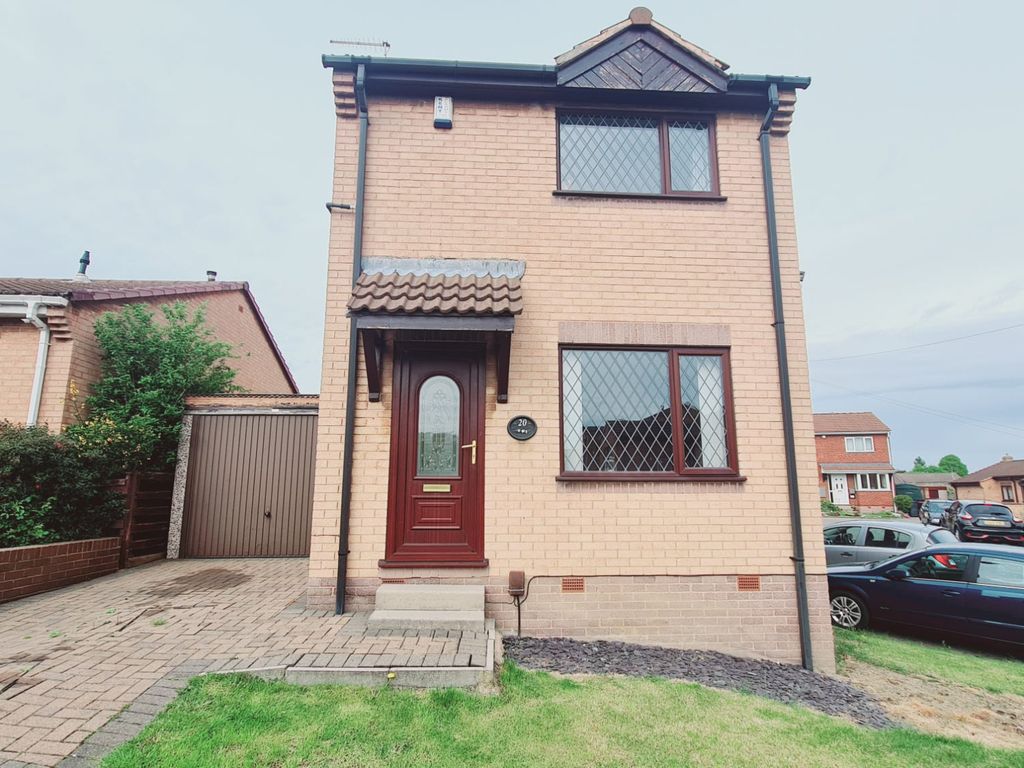 3 bed detached house for sale in Aldervale Close, Swinton, Mexborough S64, £180,000