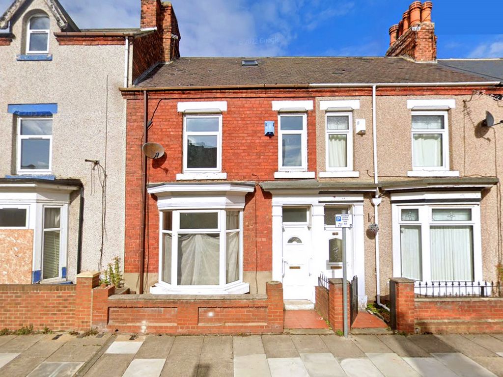 3 bed terraced house for sale in Carlton Street, Hartlepool TS26, £60,000