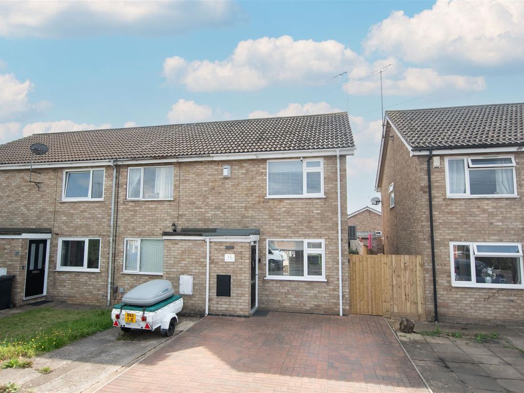 2 bed end terrace house for sale in Norman Way, Irchester, Wellingborough NN29, £224,995