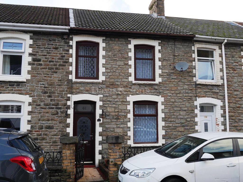 3 bed terraced house for sale in North Road, Pontywaun, Cross Keys, Newport. NP11, £129,000