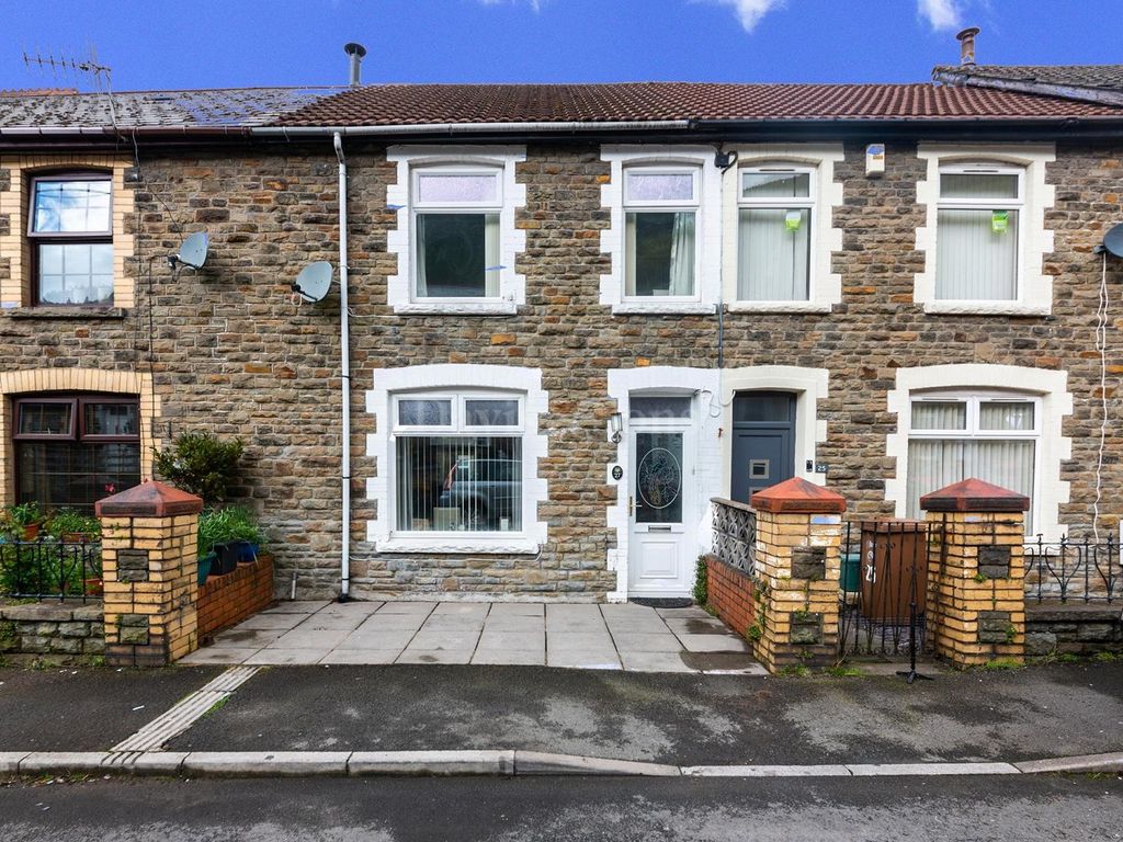 3 bed terraced house for sale in North Road, Pontywaun, Cross Keys, Newport. NP11, £180,000