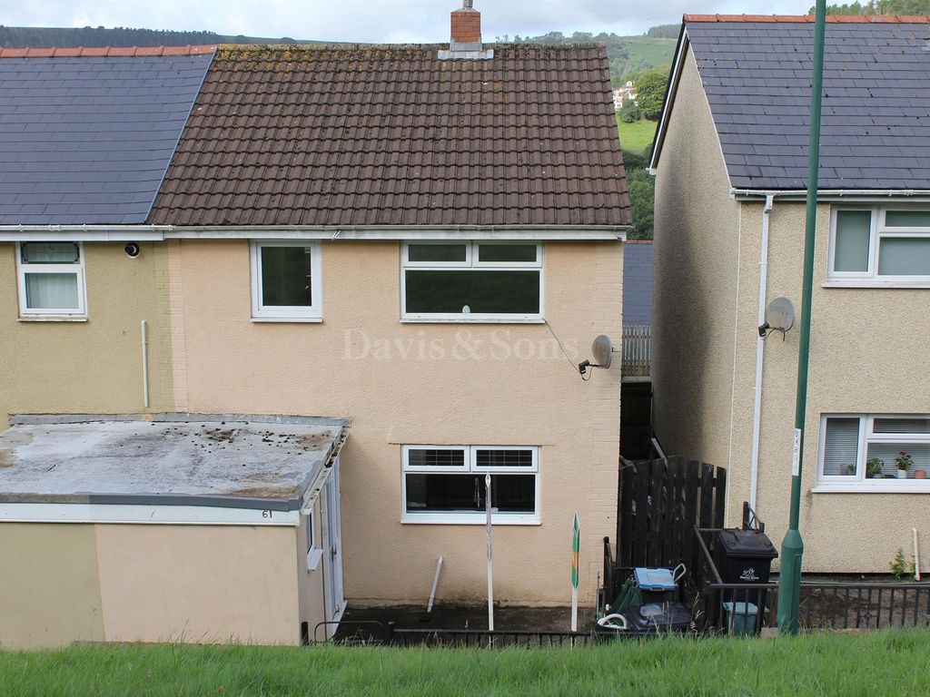 3 bed semi-detached house for sale in Hill Crest View, Cwmtillery, Abertillery, Blaenau Gwent. NP13, £82,000
