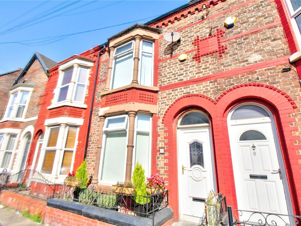 3 bed terraced house for sale in Antonio Street, Bootle, Merseyside L20, £110,000