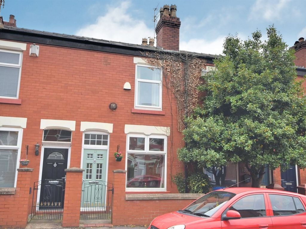 2 bed terraced house for sale in Avon Street, Stockport SK3, £189,950