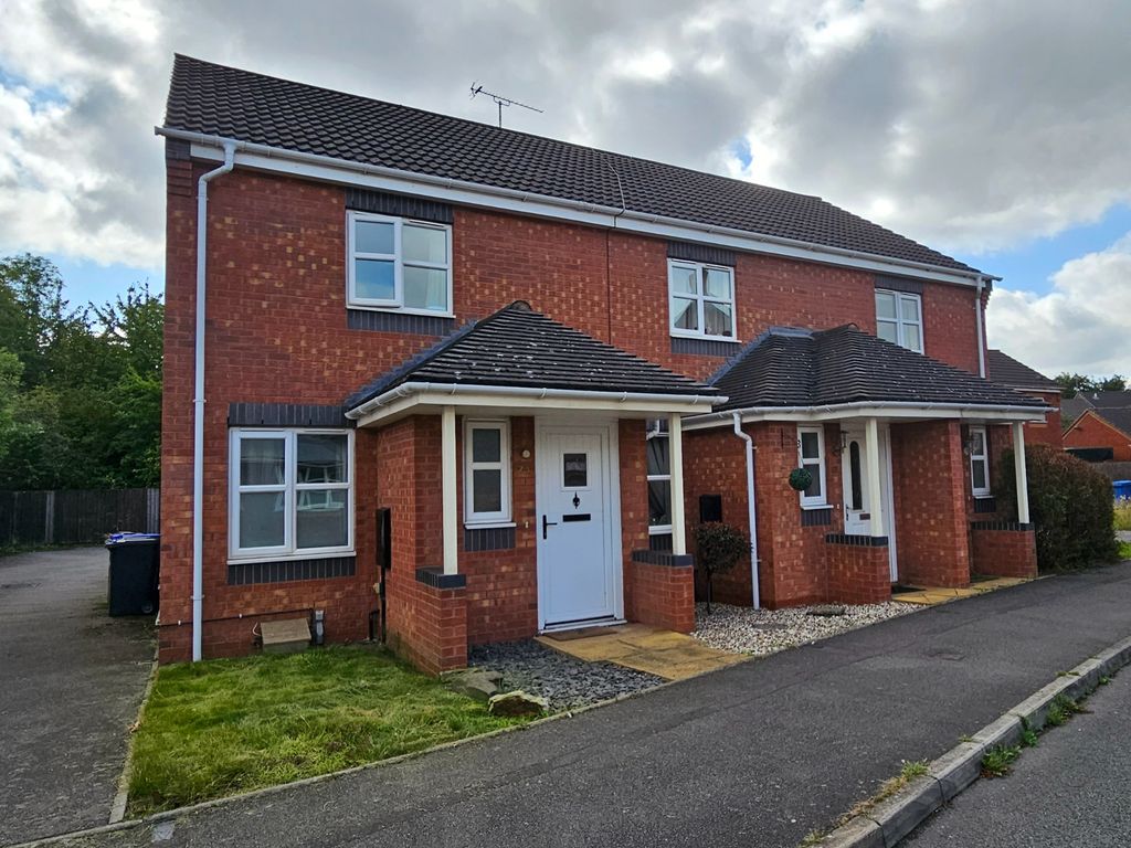 2 bed semi-detached house for sale in Hevea Road, Stretton, Burton-On-Trent DE13, £75,000