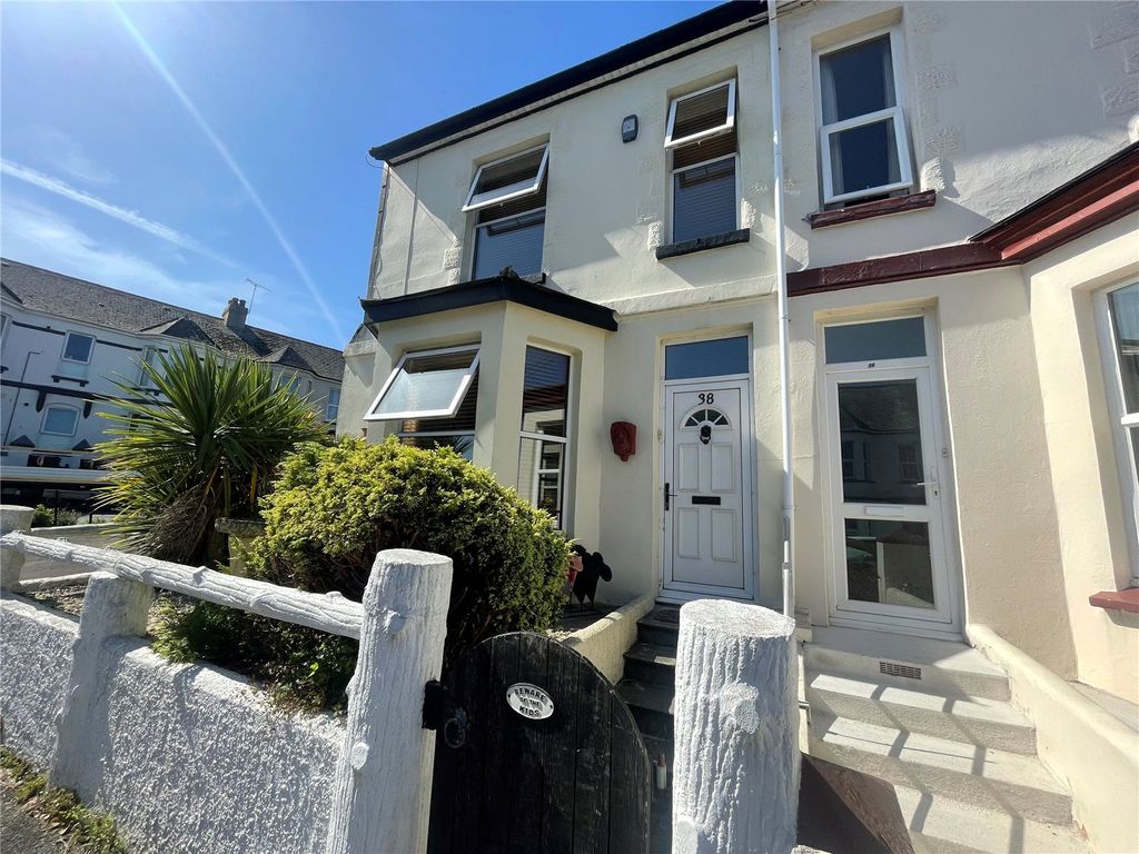 3 bed end terrace house for sale in 38 North Road, Torpoint, Cornwall PL11, £210,000