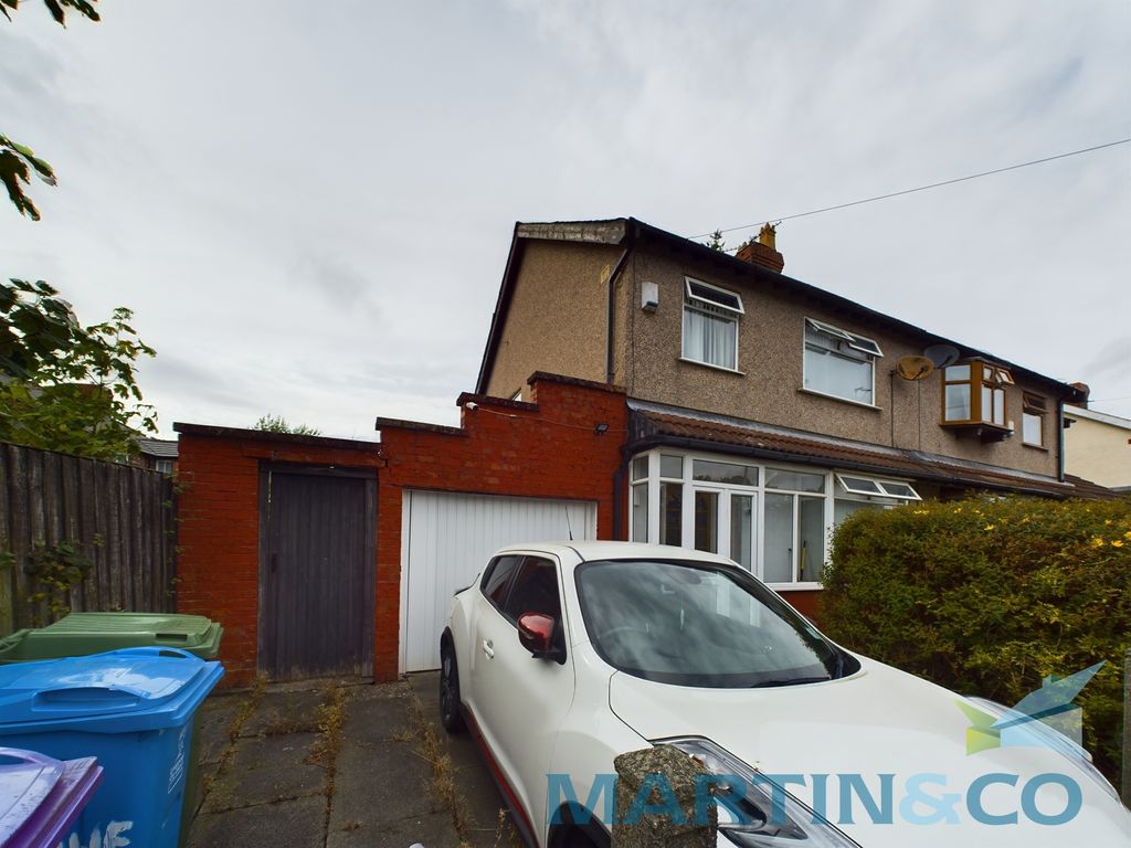 3 bed semi-detached house for sale in Leasowe Road, Walton, Liverpool L9, £179,995