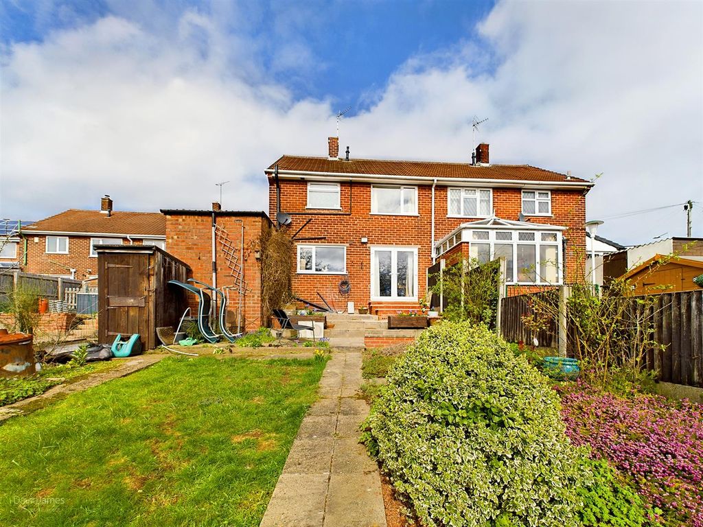 3 bed semi-detached house for sale in Newcastle Avenue, Gedling, Nottingham NG4, £230,000