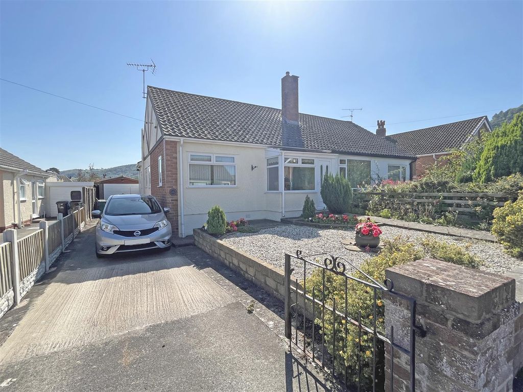 2 bed semi-detached bungalow for sale in The Broadway, Abergele, Conwy LL22, £200,000