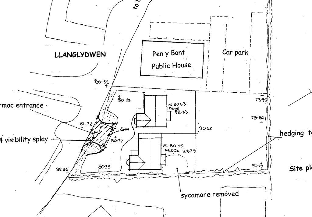 Land for sale in Llangludwen, Whitland, Carmarthenshire SA34, £185,000