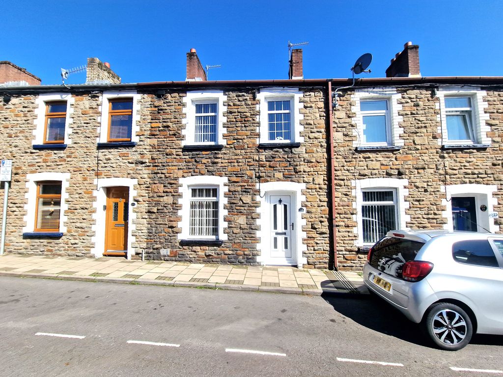 2 bed terraced house for sale in Main Street, Newport NP11, £145,000