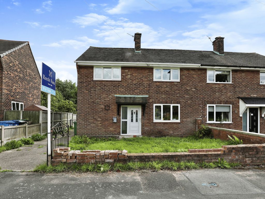 4 bed semi-detached house for sale in Knight Road, Burtonwood, Warrington, Cheshire WA5, £175,000