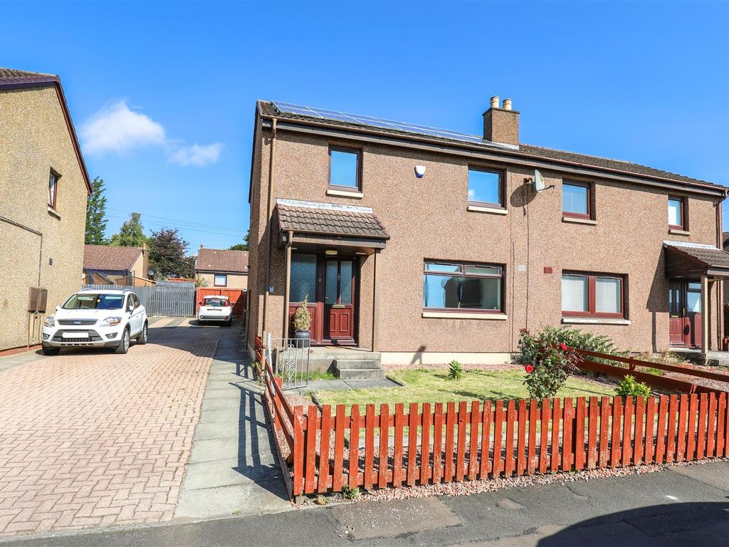 2 bed semi-detached house for sale in Wellshot Crescent, Kennoway, Leven KY8, £124,995
