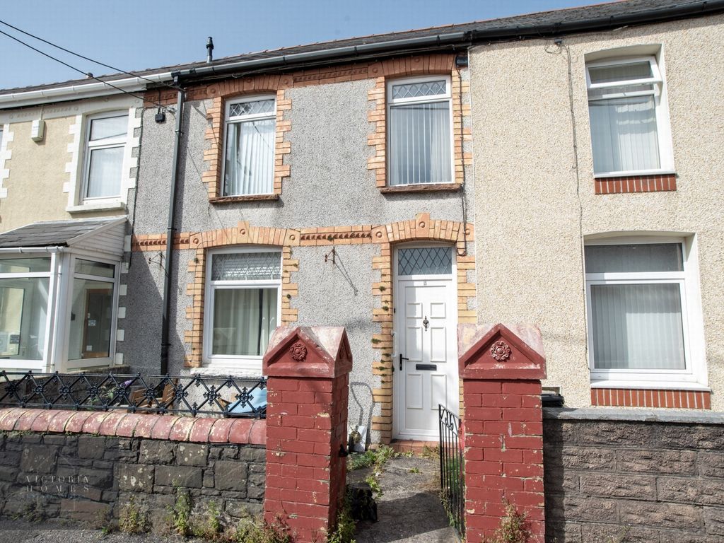 3 bed terraced house for sale in York Terrace, Cwm NP23, £85,000