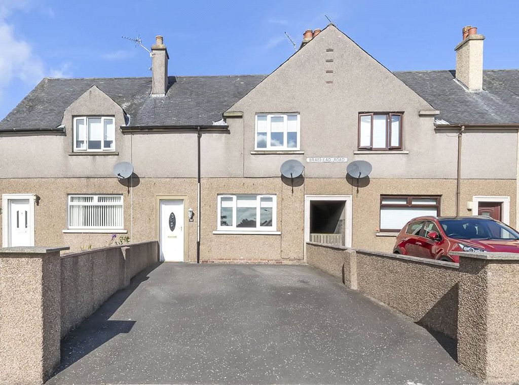 2 bed terraced house for sale in Braehead Road, Stirling FK7, £130,000