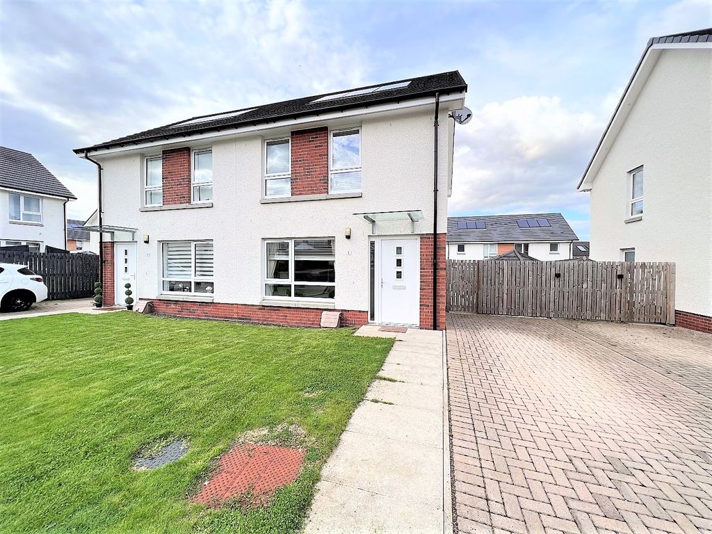 2 bed semi-detached house for sale in Lime Place, Uddingston G71, £169,995
