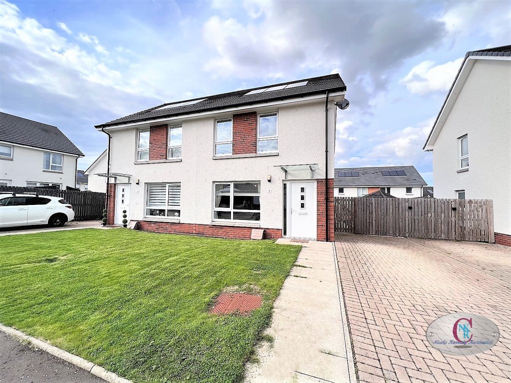 2 bed semi-detached house for sale in Lime Place, Uddingston G71, £169,995