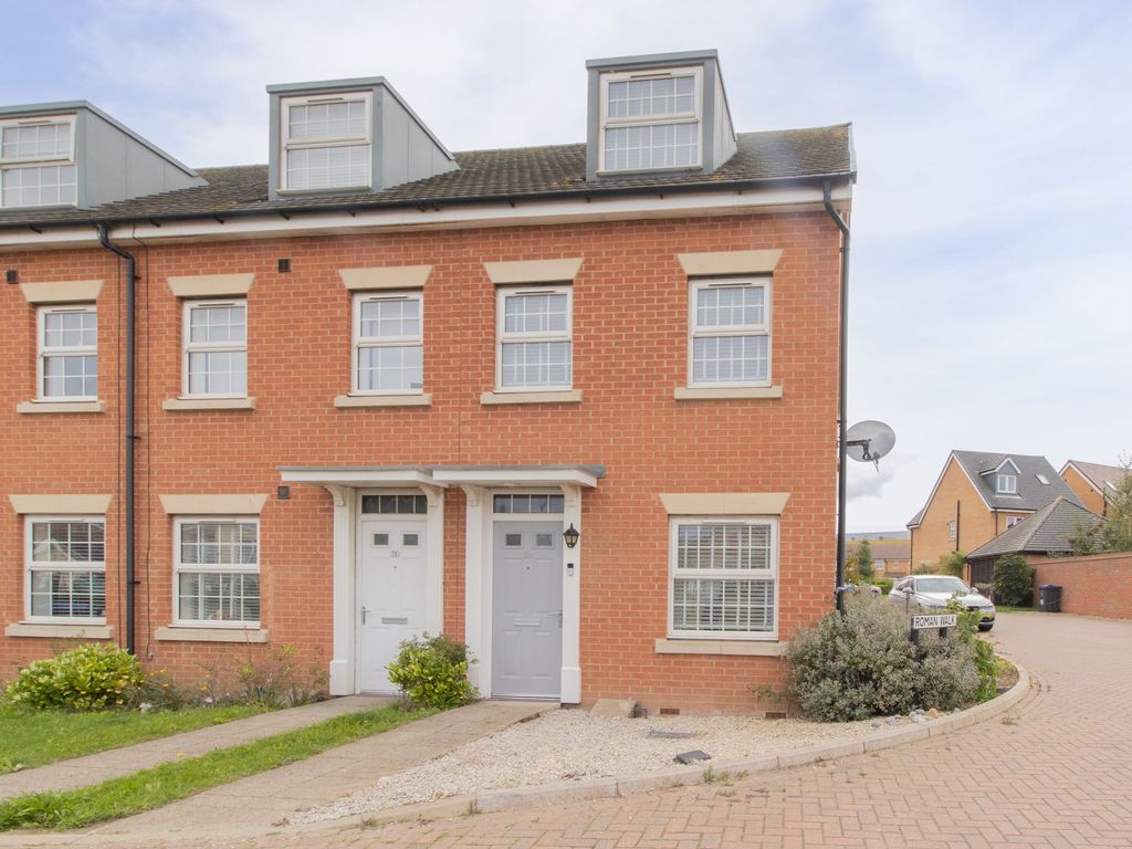 3 bed terraced house for sale in Castle Drive, Margate CT9, £300,000