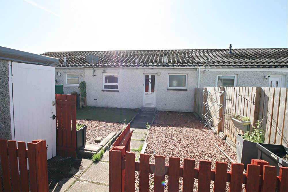 2 bed terraced bungalow for sale in Honeybank Crescent, Carluke ML8, £63,000