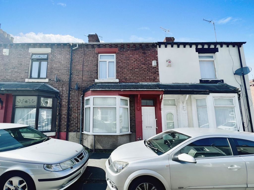 3 bed terraced house for sale in Dixon Street, Stockton-On-Tees TS18, £62,500