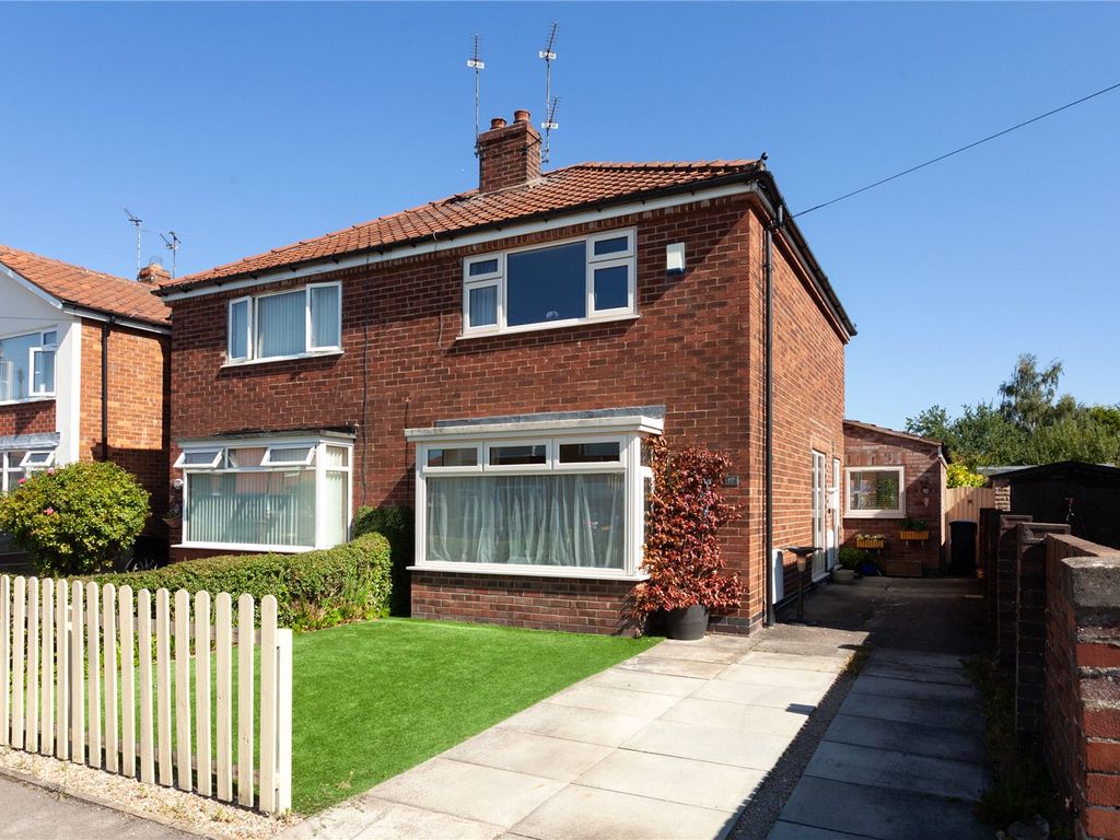 2 bed semi-detached house for sale in Maythorn Road, York, North Yorkshire YO31, £285,000