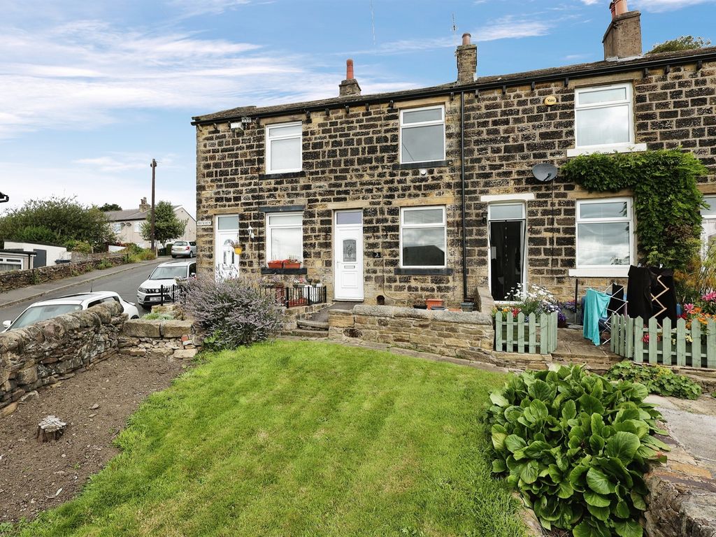 2 bed terraced house for sale in South View, Braithwaite, Keighley BD22, £95,000