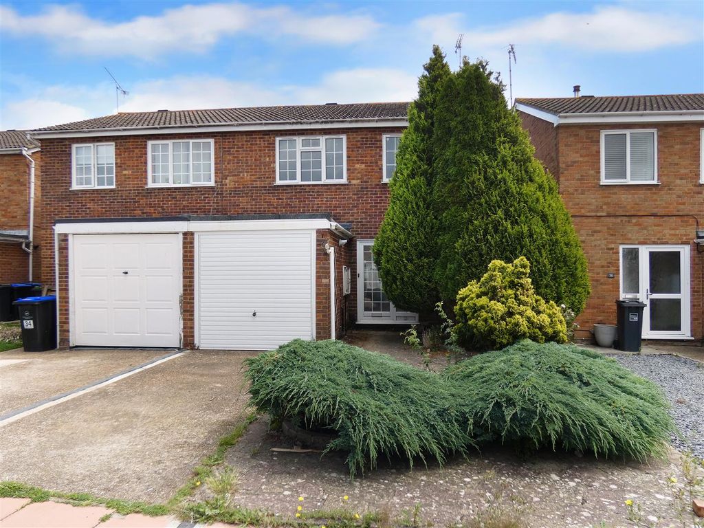 3 bed semi-detached house for sale in Brisbane Close, Worthing BN13, £300,000