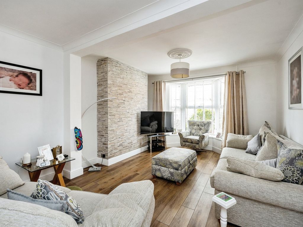3 bed terraced house for sale in St. Brides Road, Aberkenfig, Bridgend CF32, £190,000