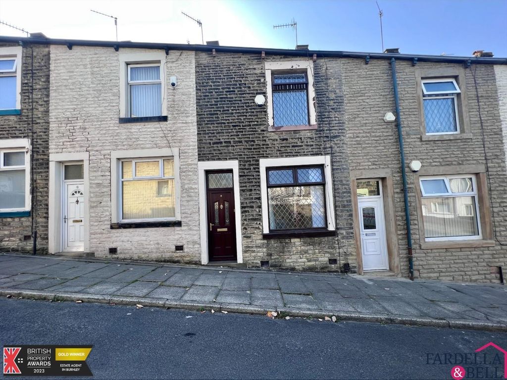 2 bed terraced house for sale in Ainslie Street, Burnley BB12, £70,000