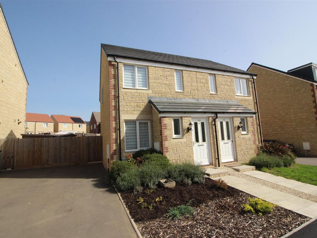 2 bed semi-detached house for sale in Gainey Gardens, Chippenham SN15, £260,000