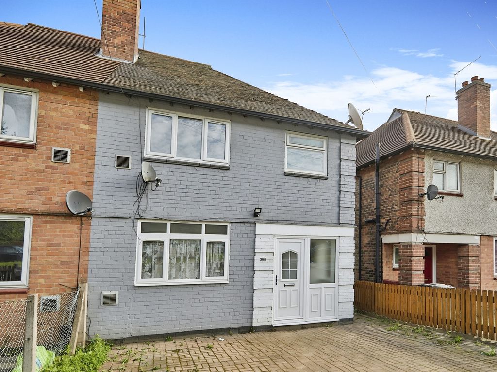 3 bed semi-detached house for sale in Osmaston Park Road, Allenton, Derby DE24, £190,000