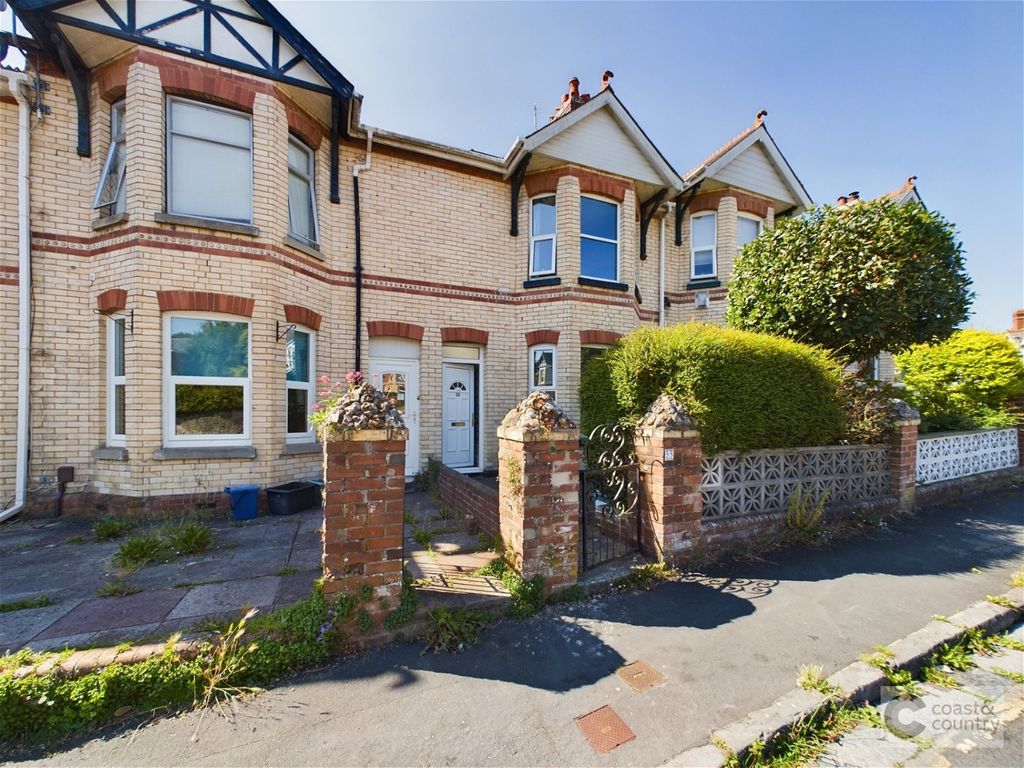 3 bed terraced house for sale in Abbotsbury Road, Newton Abbot TQ12, £315,000