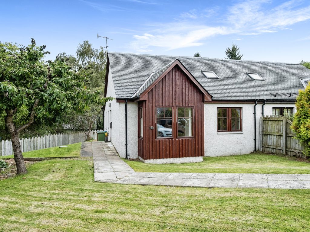 2 bed semi-detached bungalow for sale in Woodburn Drive, Grantown-On-Spey PH26, £230,000