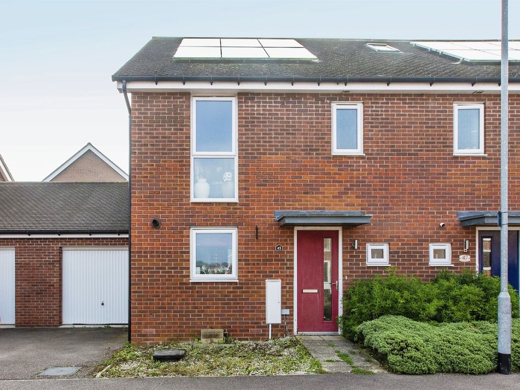 3 bed semi-detached house for sale in Bisley Crescent, Upper Cambourne, Cambridge CB23, £325,000