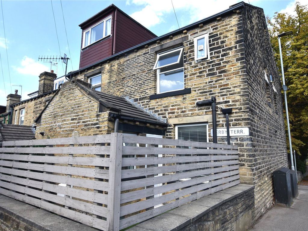 3 bed terraced house for sale in Derby Terrace, Apperley Bridge, Bradford BD10, £224,950